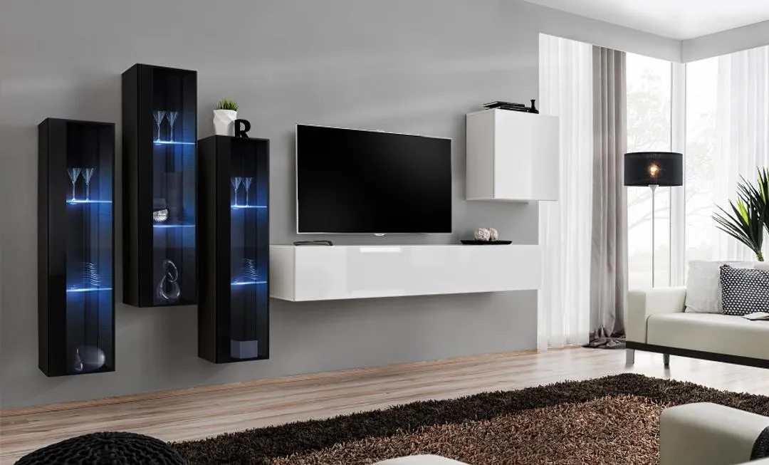 Switch XIII Entertainment Unit For TVs Up To 75"