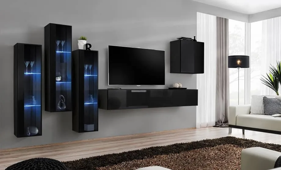 Switch XIII Entertainment Unit For TVs Up To 75"