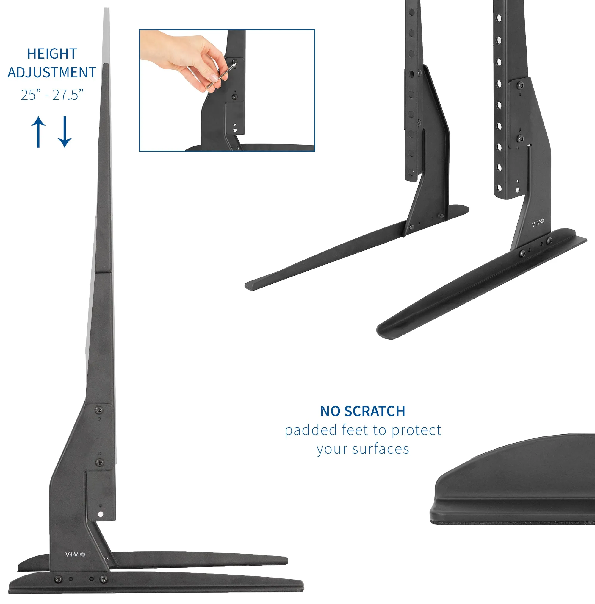 Tabletop Stand for 22" to 65" TVs