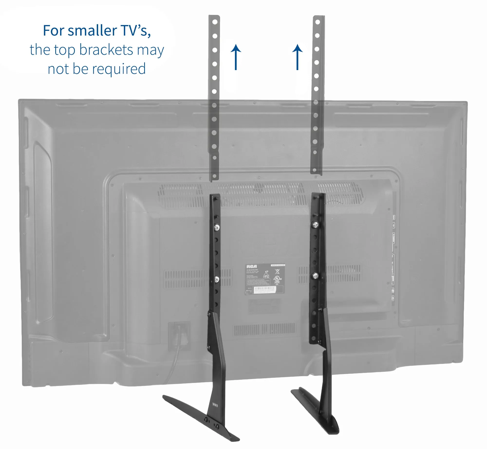 Tabletop Stand for 22" to 65" TVs