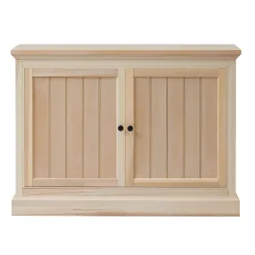 The Shoreline 72017 Unfinished Smart TV Lift Cabinet for 50 Inch Flat screen TVs