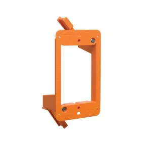 Thomas & Betts SC100RR Low Voltage Old Work Bracket, Single Gang