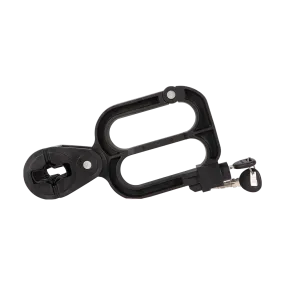 TVS Helmet Lock Double - Black | Premium Security & Durability