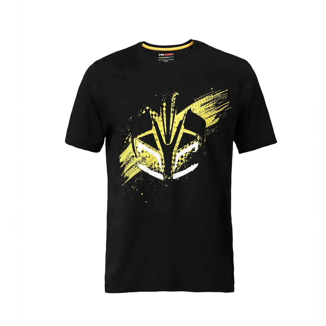TVS Racing Arsenal Black Cyborg Crew neck T Shirt