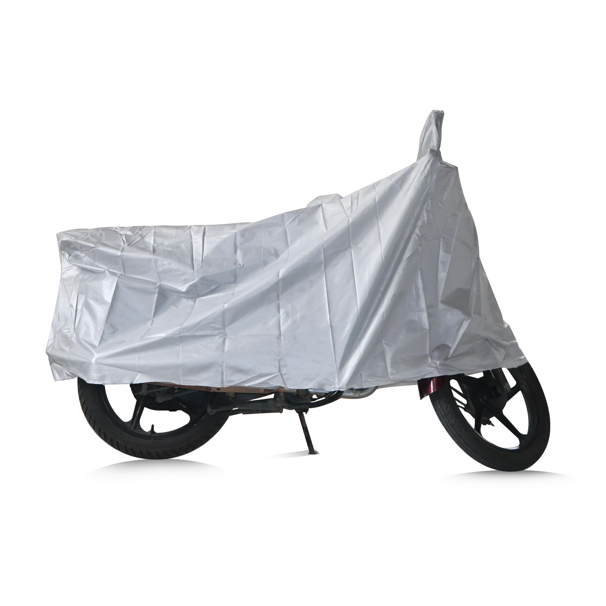 TVS Vehicle Cover, Color: Silver Maty With Elastic - SC