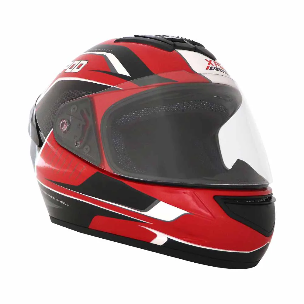 TVS XPOD Aerodynamic Helmet for Men- ISI & DOT Certified, Ultrawide Visor, Quick Release Strap – Premium Bike Helmet with Enhanced Air Circulation