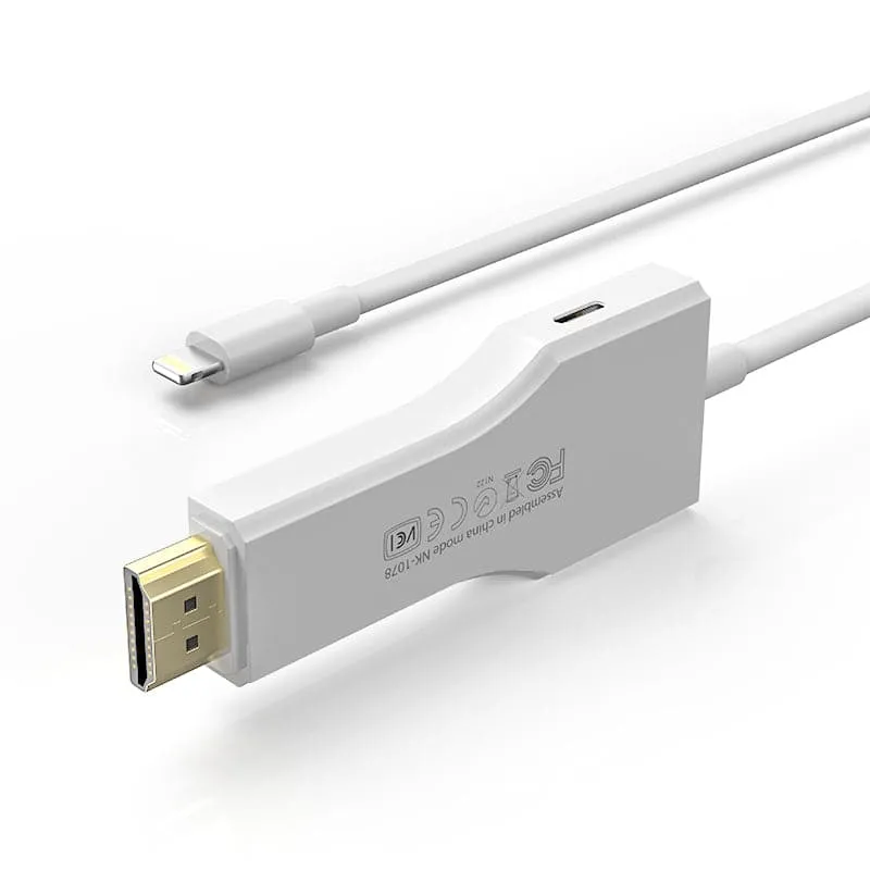 UCable - iPhone Lightning to HDMI Cable For TV Monitor Projector | UPERFECT