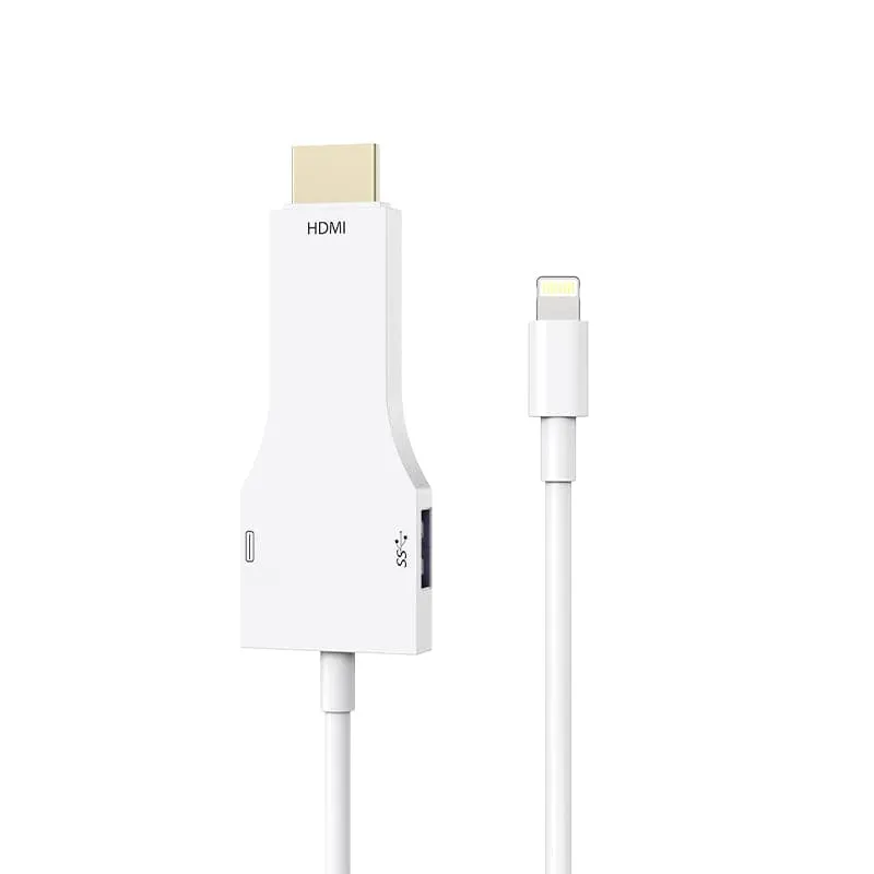 UCable - iPhone Lightning to HDMI Cable For TV Monitor Projector | UPERFECT