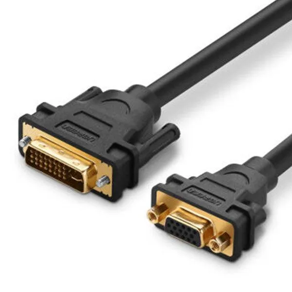 UGREEN DVI 24 5 Male to VGA Female (30499)