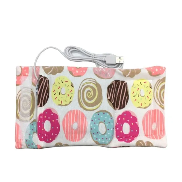 USB Milk Water Warmer Travel Stroller Insulated Bag