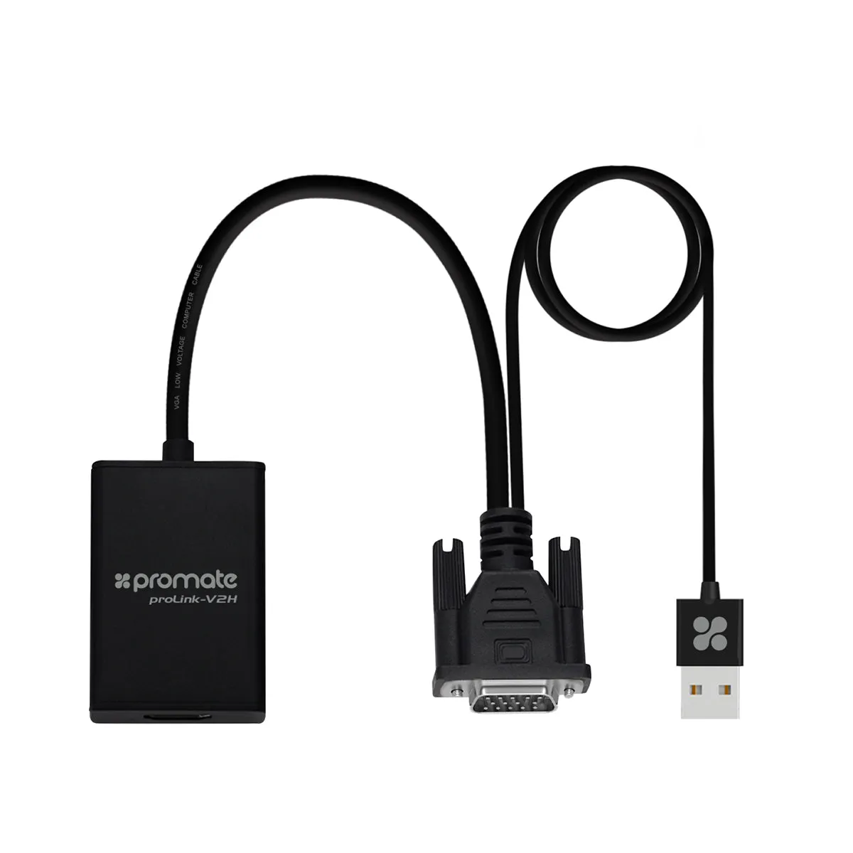VGA-to-HDMI® Adaptor Kit with Audio Support