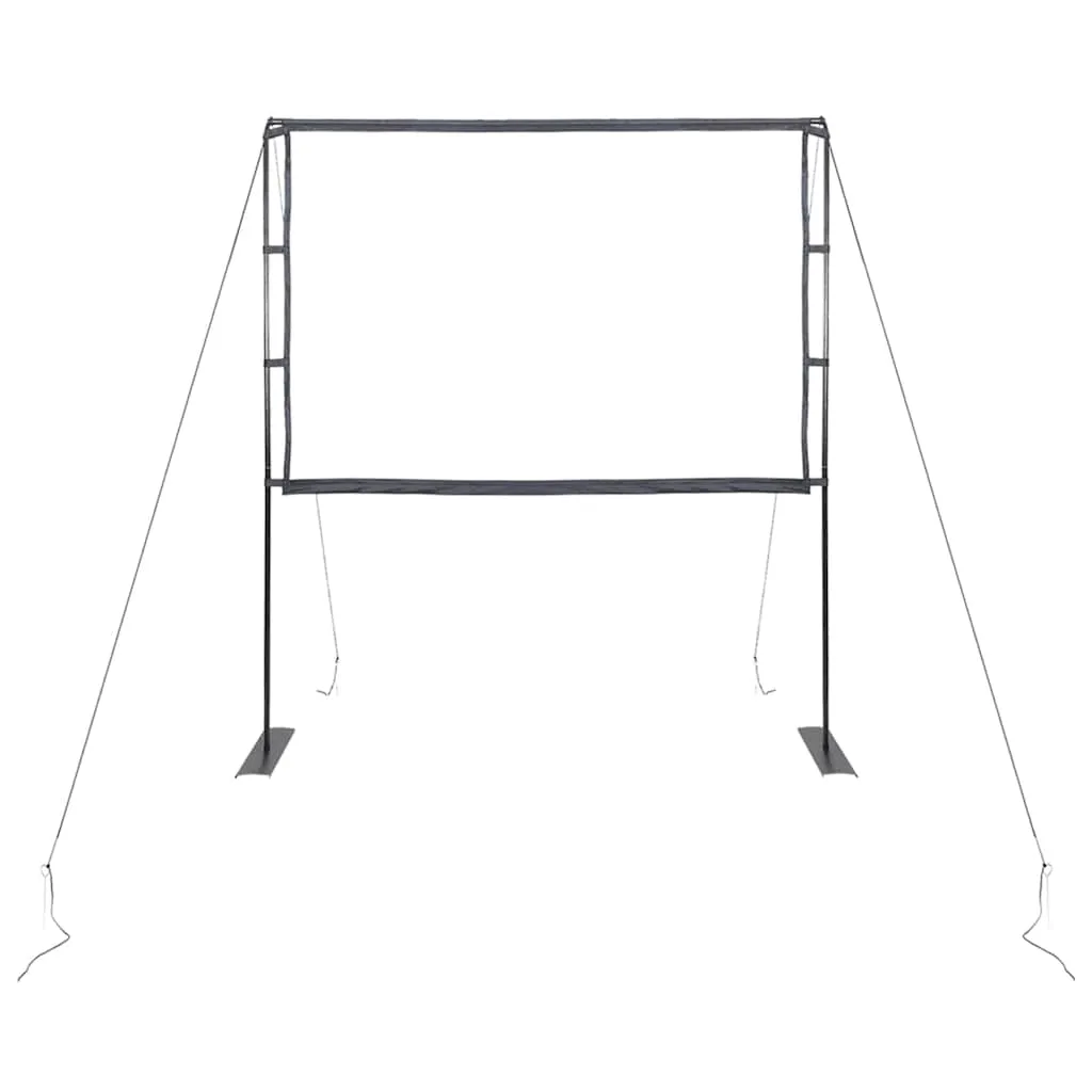 vidaXL Projection Screen with Stands 84 Inch 4:3