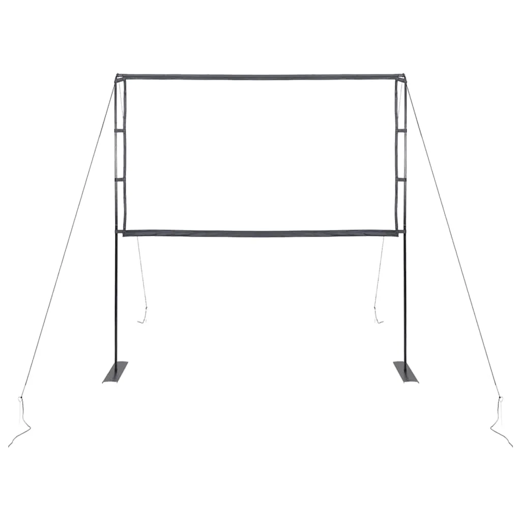 vidaXL Projection Screen with Stands 90 Inch 16:9
