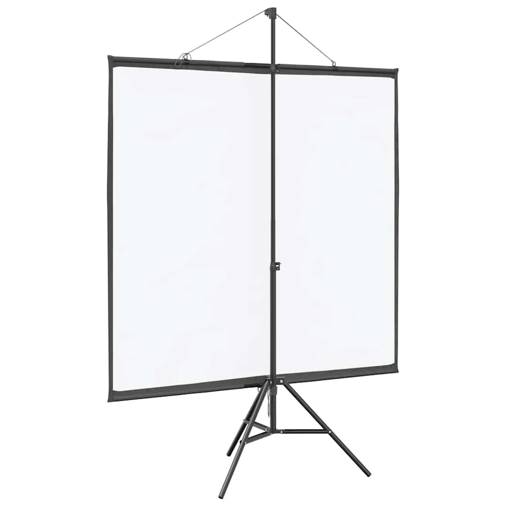 vidaXL Projection Screen with Tripod 72 Inch 1:1