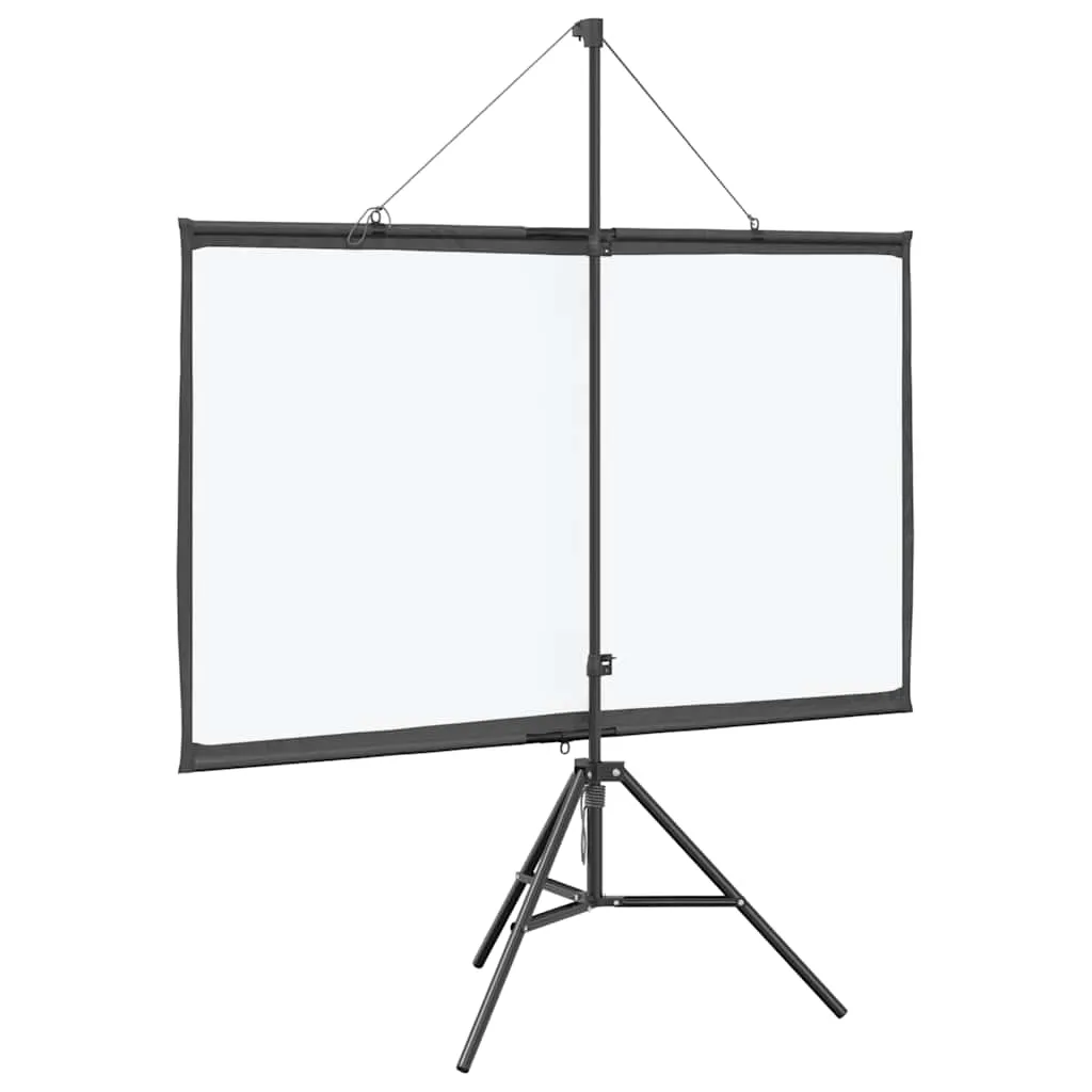 vidaXL Projection Screen with Tripod 72 Inch 16:9