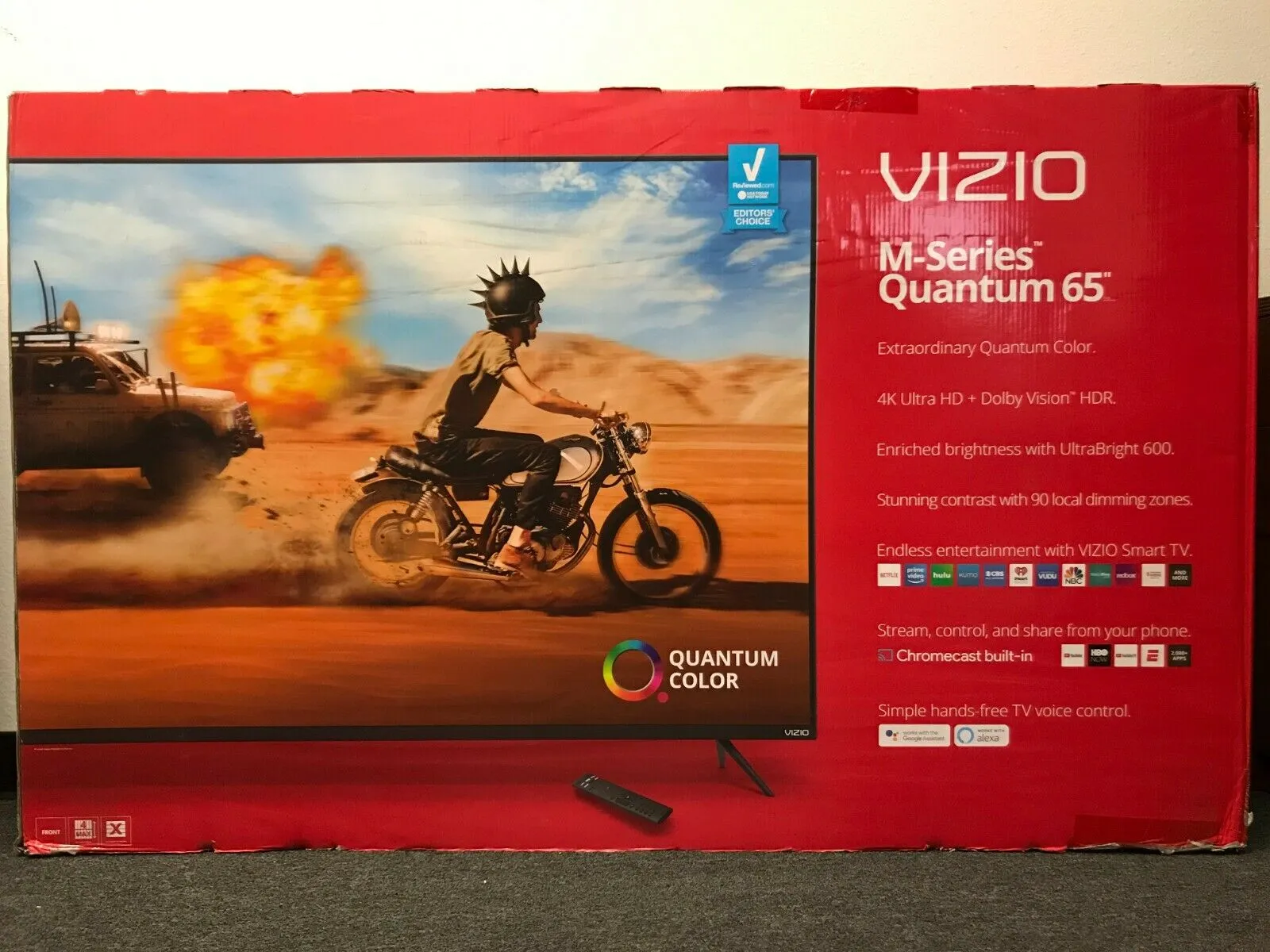 VIZIO M-Series Quantum 65" Class 4K HDR Smart TV | M658-G1 | Open Box | Local pick-up in Los Angeles area CANNOT SHIP!