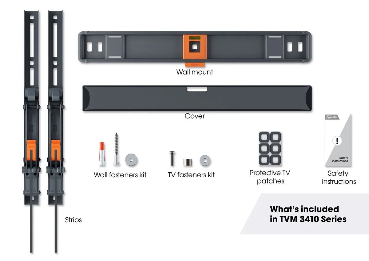 Vogels Comfort TVM 3415 Tilting TV Wall Mount for TVs from 32 to 65 inches
