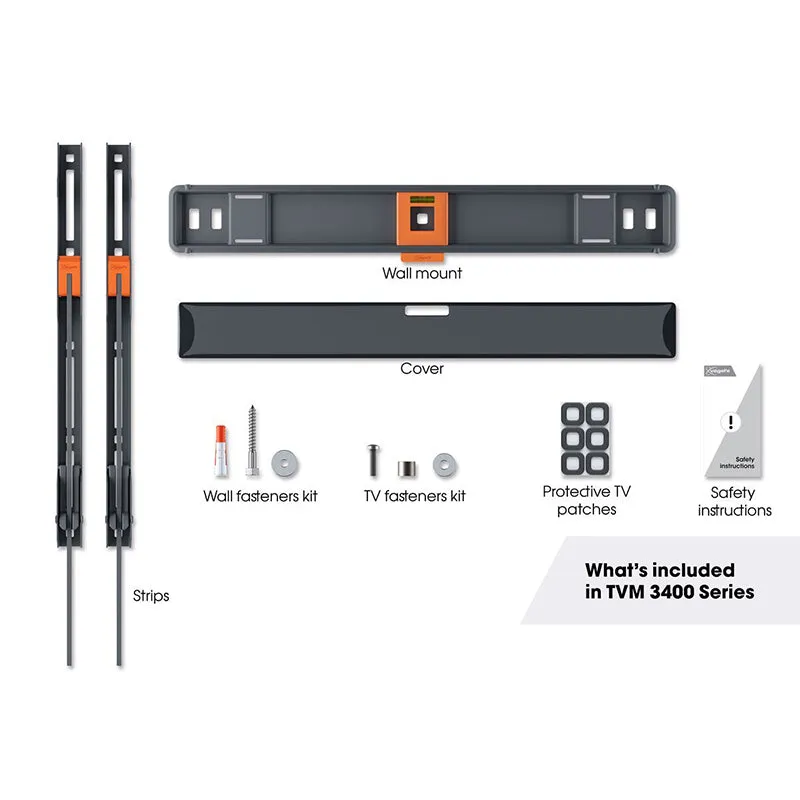 Vogels TVM 3405 Fixed TV Wall Mount - 32 to 77" (Each)