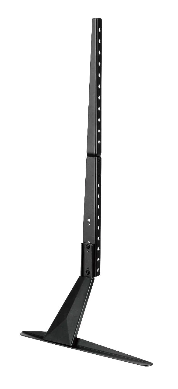 Volkano Steel series Universal Tabletop TV stand for 23” – 75” TVs.