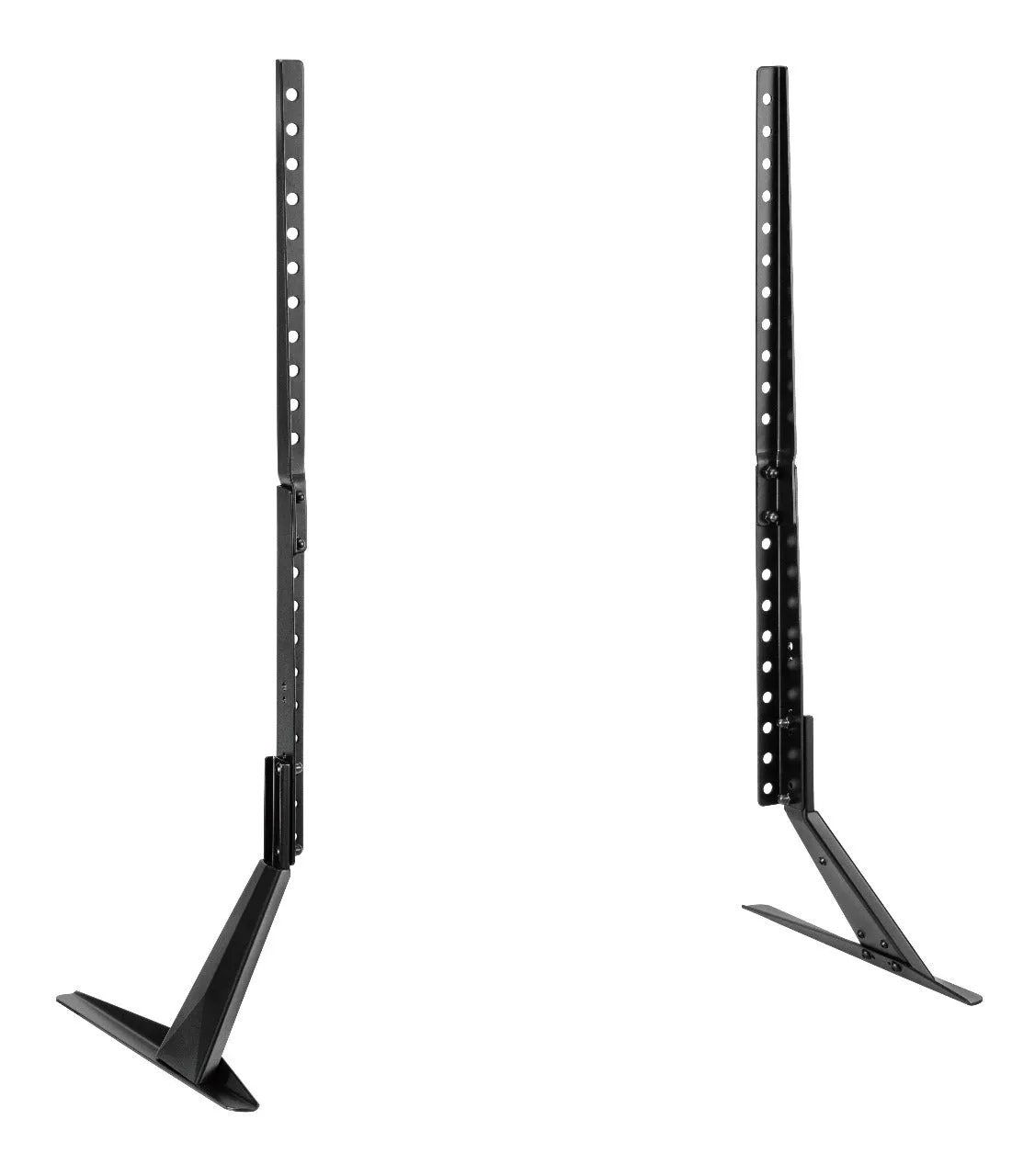 Volkano Steel series Universal Tabletop TV stand for 23” – 75” TVs.