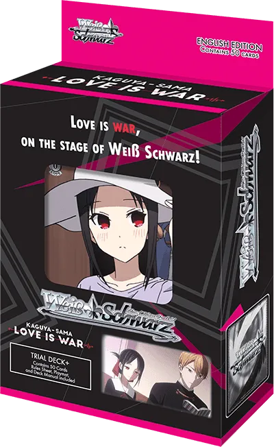 Weiss Schwarz: Kaguya-sama Love is War - ENGLISH Edition Trial Deck  REPRINT
