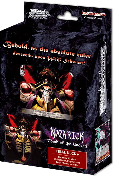 Weiss Schwarz: Nazarick: Tomb of the Undead - ENGLISH Edition Trial Deck  REPRINT