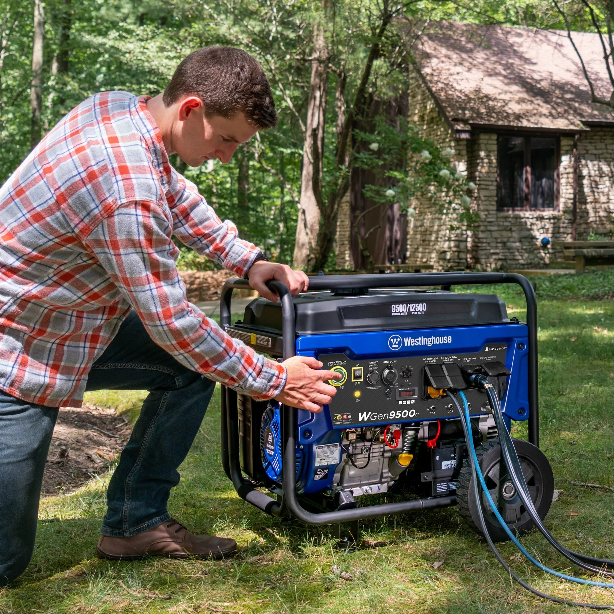 WGen9500c Generator with CO Sensor