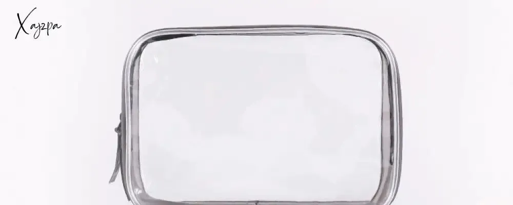 Xajzpa - PVC waterproof transparent cosmetic bag wash bath storage bag travel multi-function storage bag cosmetic handbag tool box