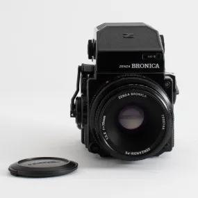 Zenza Bronica ETRSi with 75mm f/2.8 lens No. 7500744