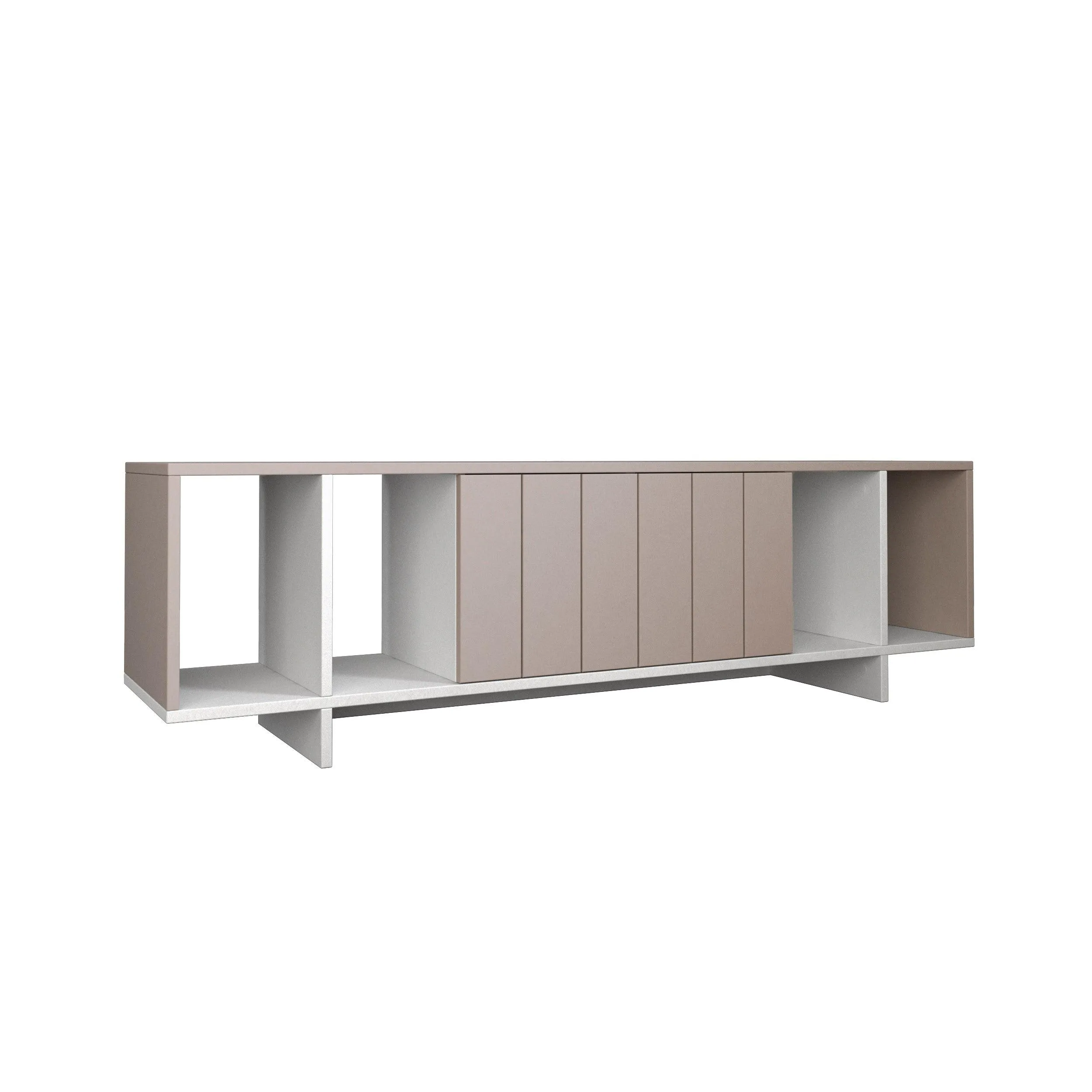 Zitano Modern TV Stand Multimedia Centre With Storage Cabinet 160cm